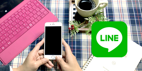 LINEf@ɂ